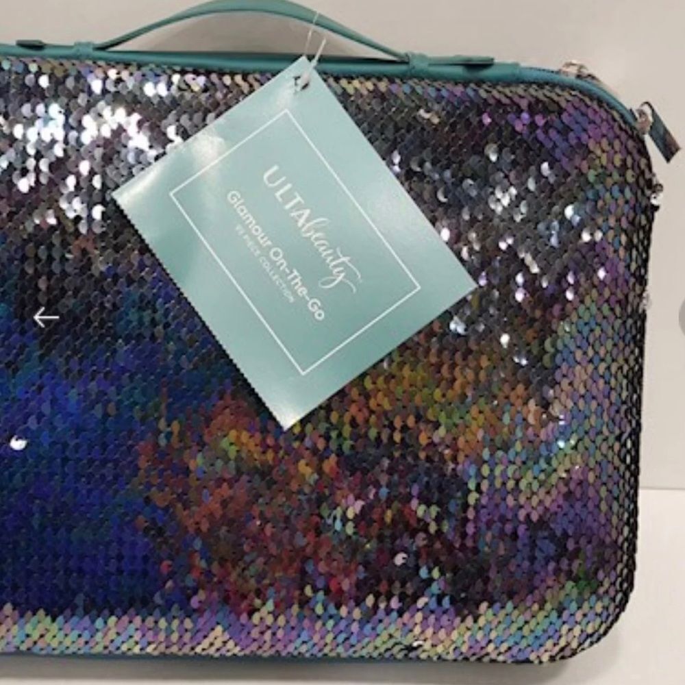 Ulta Beauty On The Go 93 Piece Collection. New. Purple Glitter Case.